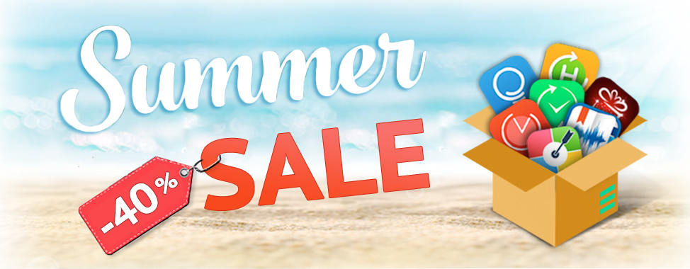 Summer Sale: -40 % OFF